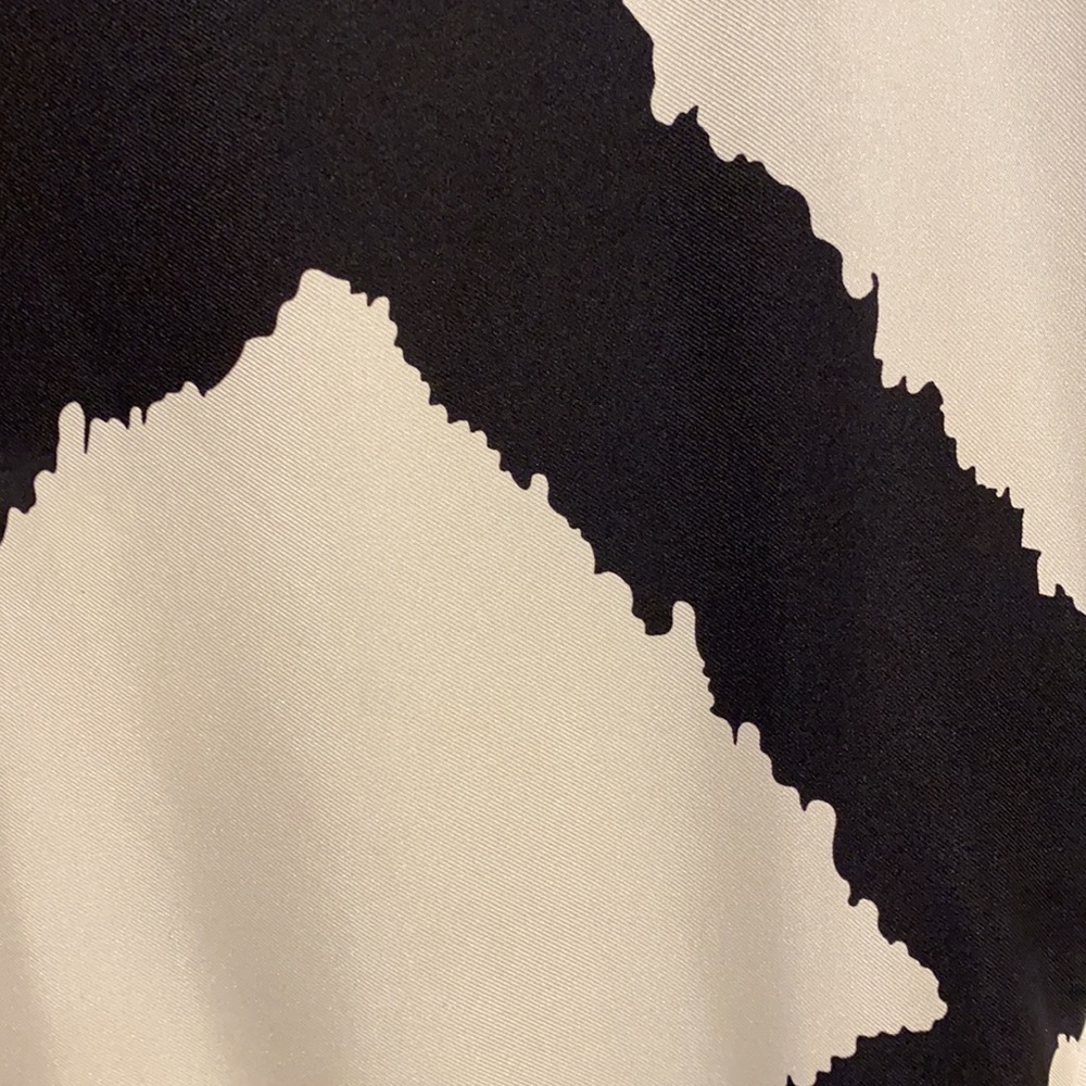 Club Monoco White Black Summer Silk Dress - Picture 4 of 7
